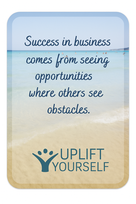 10 Uplift Yourself - Business Positive cards