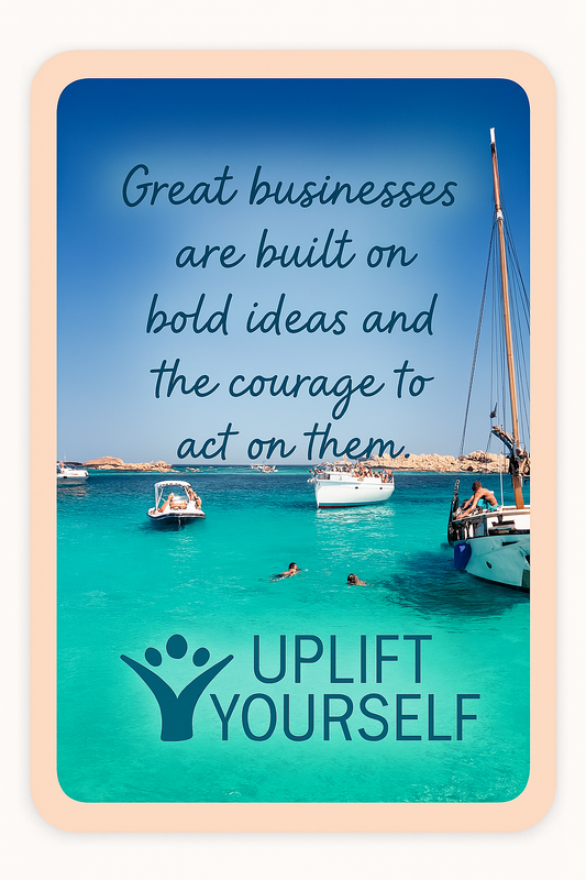 10 Uplift Yourself - Business Positive cards